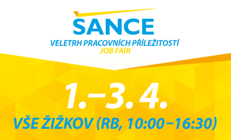 We invite you to the traditional Job Fair ŠANCE – October 14-16, 2025!