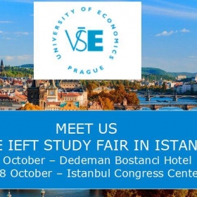 VŠE at the IEFT Study fair in Istanbul – 26-28 October
