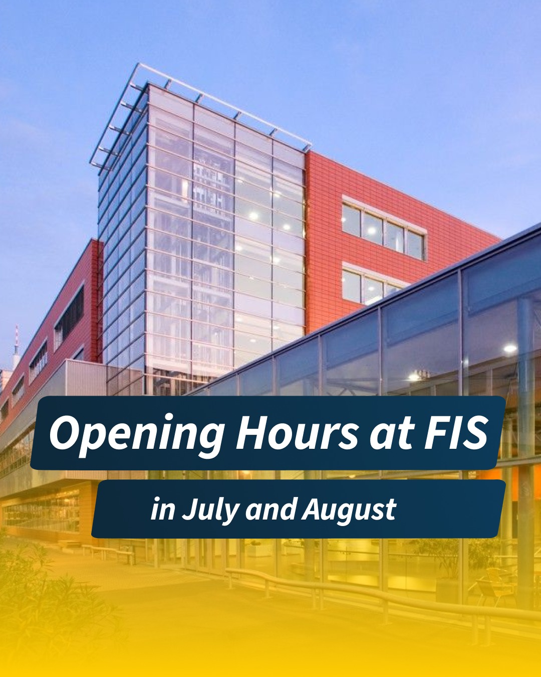 🌞📅 Summer Opening Hours 📅🌞
As summer approaches, please note our updated opening hours! 🌟
👉EDS Office -
2 July, 9 July, 23 July, 28 July – 9:00-11:00
18 August, 20 August, 25 August, 27 August – 9:00-11:00
👉ISM/EDA Office -
21 July, 23 July, 30 July – 9:00-12:00
18 August, 20 August, 25 August, 27 August – 9:00-12:00
Due to our vacations, office hours are limited to these days only. If you need to visit at another time, please email us first to arrange an appointment.
Make sure to plan your visits accordingly and enjoy your summer with us! ☀️
Stay tuned for more updates and have a fantastic summer! 🌴
#SummerHours #VŠE #StudentLife #Summer2025 #CampusLife #fisbachelor #fismasters #askstudents