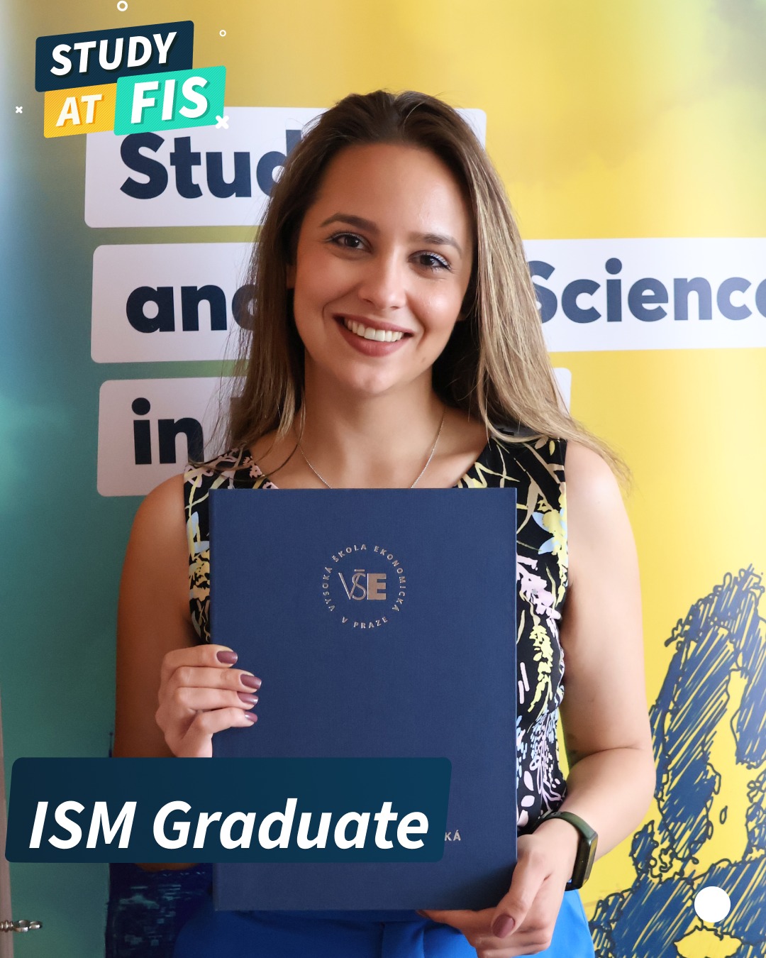🎉 Congratulations Bjanka! 🎉
This Wednesday, our amazing FIS Student Ambassador, Bjanka, successfully passed the state exam! 🏆
A huge thank you for all the hard work and dedication you've shown as an ambassador. We're going to miss your blogs. 🌟
#CongratsBjanka #ThankYou #fismasters #askstudents #fismastersgraduates @vseinternationalstudents @fis_vse