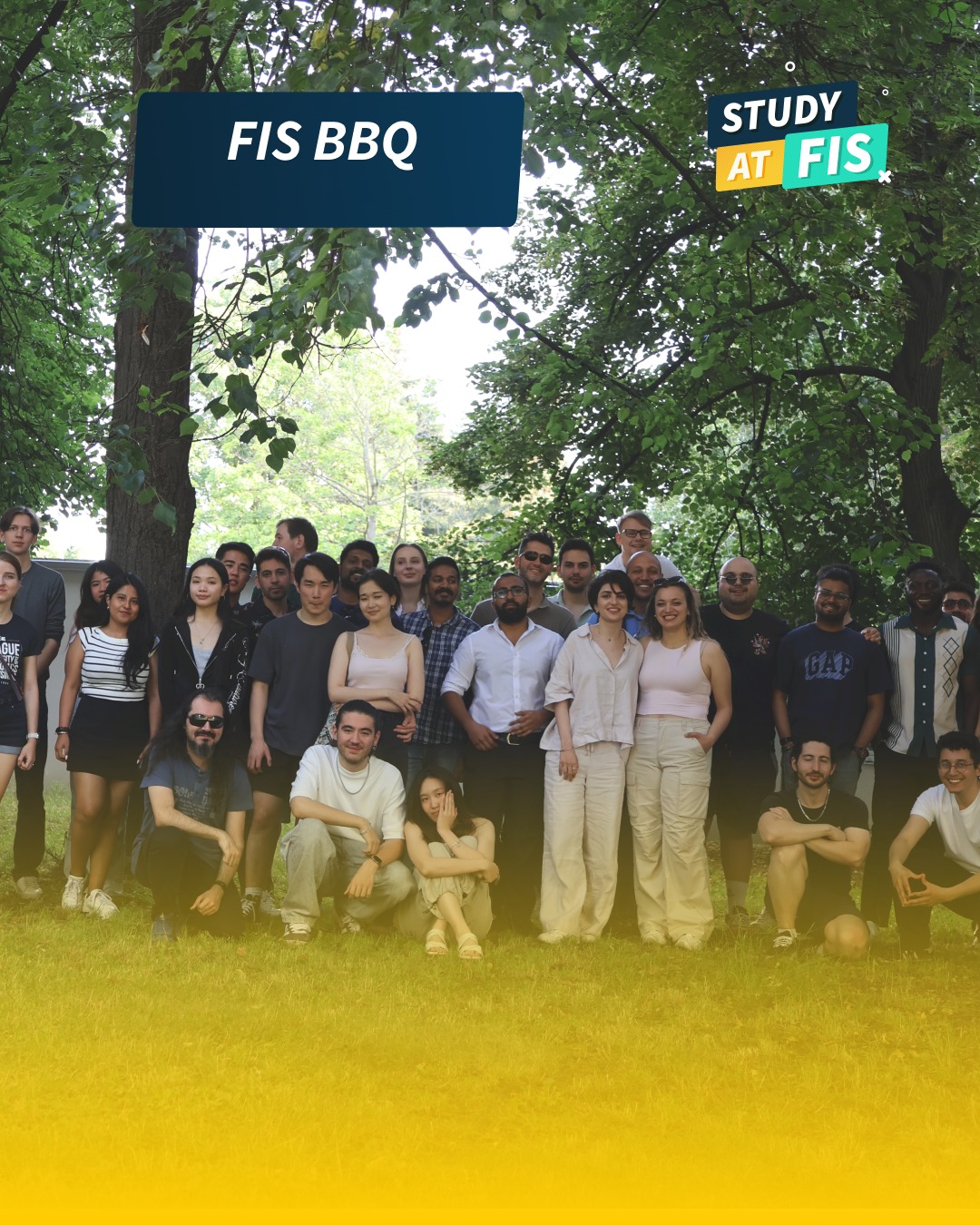 Here’s a sneak peek from the FIS barbecue held last Wednesday! 🌞🔥
Follow us to see more pictures – we’ll be sharing them in two days! 📸
#FISBarbecue #StudentLife #SummerVibes #GreatWeather #RecordAttendance #ThankYou #fisbachelor #fismasters #fisgraduates #askstudents @fis.studies