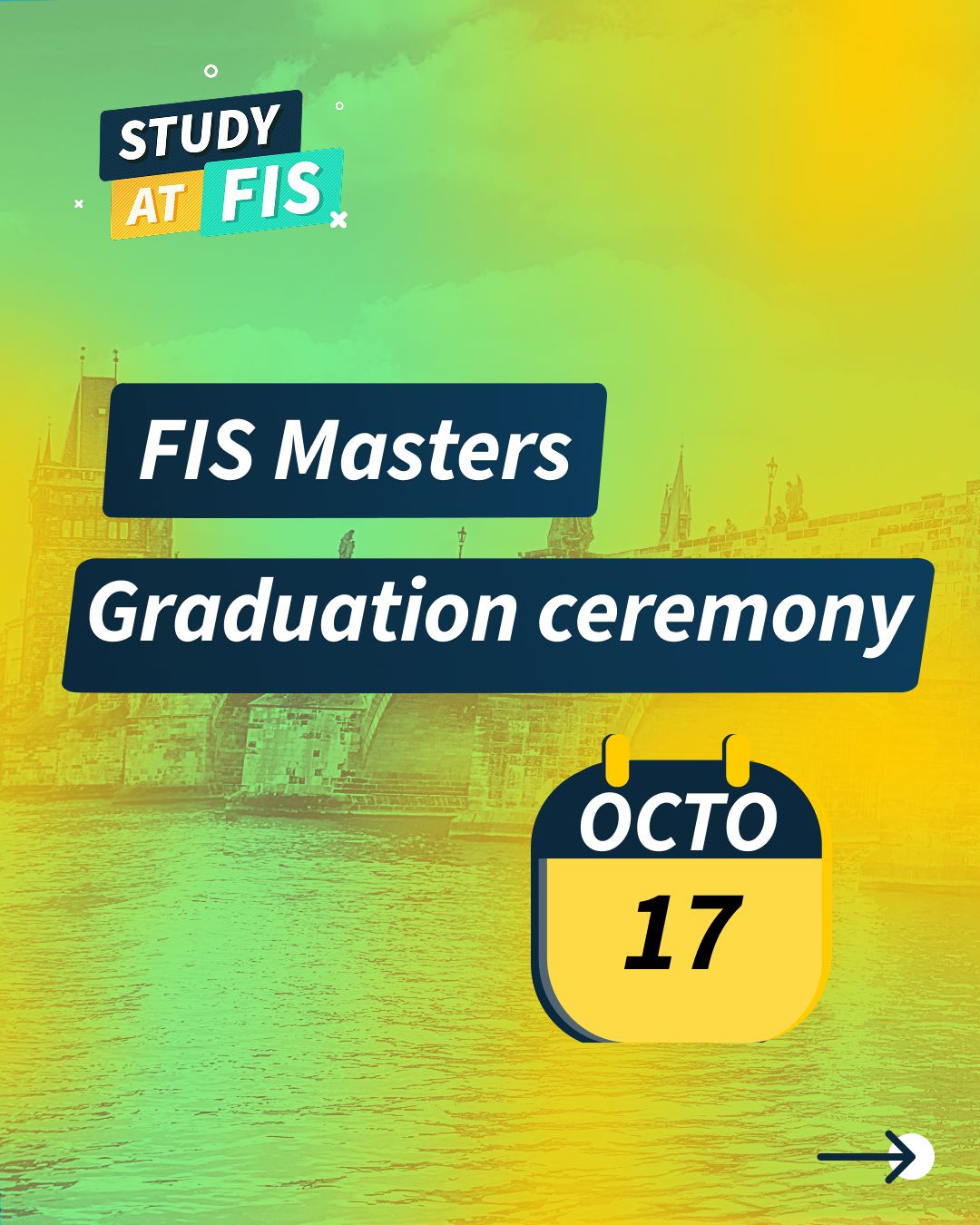 🎓 Save the Date – Graduation Ceremony!
To all recent graduates of the ISM and EDA programmes (academic year 2024/25) — your big day is coming! 🎉
📅 When? Friday, October 17, 2025
🕐 Ceremony starts at 13:00
⏰ Please arrive by 12:15
✨ For a smooth experience, we recommend attending the FIS Master’s Alumni Evening on October 9, where you’ll be briefed on the graduation ceremony.
Let’s celebrate your achievements together! 💙
#FISGraduation #VSE #ISM #EDA #FISMasters #SaveTheDate #GraduationDay #AlumniCelebration @fis_vse