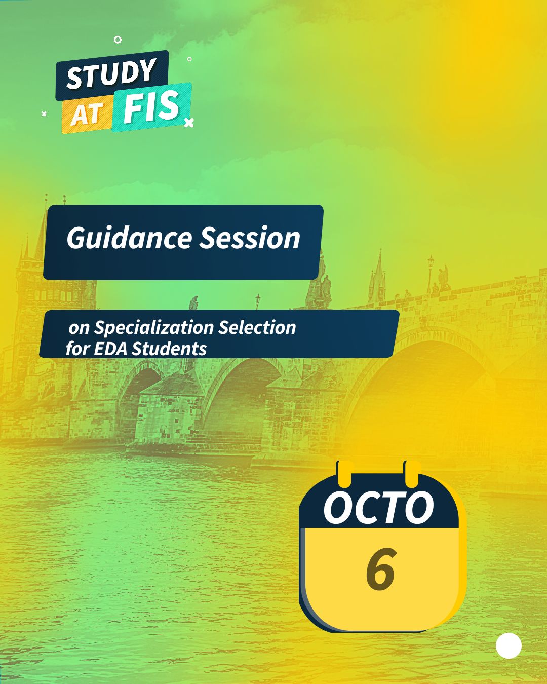 🎓 New EDA Students – Save the Date!
It’s time to choose your study specialization! Deadline: 31st October
To help you decide, join our Specialization Presentation:
📅 Monday, October 6
🕒 15:00–16:00
📍 Room NB 468
Programme:
🔹 How to choose your specialization? – Veronika Brunerová
🔹 Data Analysis and Modelling – Ivana Malá
🔹 Official Statistics – Jan Fischer
❓ Q&A session
Come get all the info you need and ask your questions! 💬
#EDA #Specialization #VSE #MasterStudies #DataScience #OfficialStatistics #fismasters