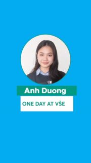 Welcome to "One Day at VŠE" with Anh Duong, EDS student.
#fisbachelor #datascience #studyinprague