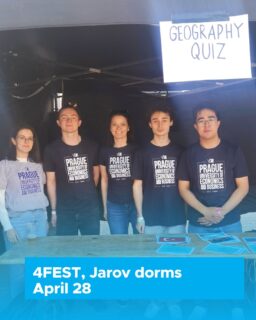 Did you visit 4Fest this Tuesday at the Jarov dorms? 🎉
It was a big one — the student club 4FIS celebrated its 10th anniversary, and the atmosphere was absolutely amazing! 🙌
The FIS Student Ambassadors were there too, with our own stand and a Geography Quiz 🌍🧠
Did you try it? Our Dean did — and did really well! 👏
Thank you to everyone who stopped by and celebrated with us!
We are the FIS Student Ambassadors, proudly representing students of international study programmes at FIS 🌎🎓
And a huge thank you to #4fisclub for organizing this incredible event and for inviting us — we truly appreciate it! ❤️
#FIS #4fisclub #4fest #askstudents #studentlife