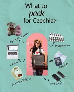 Packing for Czechia? Here’s What You Really Need 🇨🇿✨

You’re not just packing a suitcase—you’re packing for a whole new chapter of your life. Here’s your student‑friendly checklist:

🎓 Uni Must‑Haves 
Your documents, passport, visa, laptop and chargers.

🧣 Weather Gear 
Czechia = cold winters + warm summers. Bring layers, a solid winter coat, and comfy shoes.

🍜 Comfort Items and personal items
Your favorite snacks, spices,  tea or even your favourite book or teddy. Trust me, they feel like home on tough days.

💊 Health & Care 
Basic meds, prescriptions, and toiletries you love.

🔌 Tech Essentials 
EU plug adapter, power bank, and headphones.

✨ Bonus Survival Tips
Don’t overpack — Czechia has DM, Lidl, Albert, and IKEA. You’ll be fine.

#studyinczechia #newstart #newacademicyear #pragueuniversityofeconomicsandbusiness