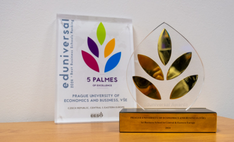 VŠE awarded the best business university in Central and Eastern Europe!