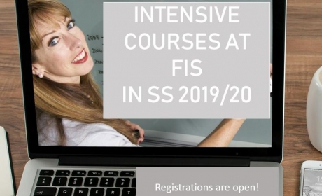 Registrations to intensive courses are open!