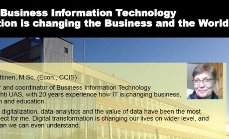 The Value of Data in Business Processes – invitation for a lecture on 2 April