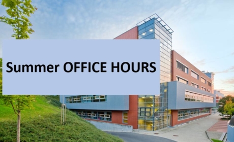 FIS Master Office hours in July and August