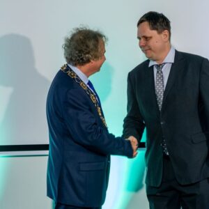 inauguration of new dean at faculty of informatics and statistics doc Ota Novotny Data and Business Business Information Systems