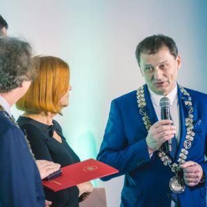 inauguration of new dean at faculty of informatics and statistics doc Ota Novotny Data and Business Business Information Systems