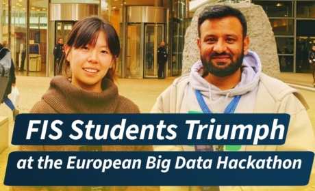 FIS Students Triumph at the European Big Data Hackathon 2025