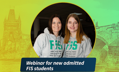 Webinar for new admitted  students at FIS
