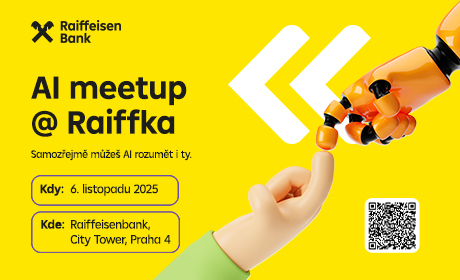 Akce partnera: AI meetup @ Raiffka – 6. listopadu