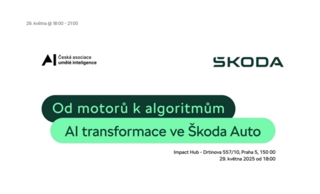 Akce partnera: Od motorů k algoritmům – AI transformace ve Škoda Auto (29. května)