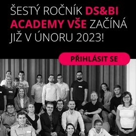 DS&BI Academy VŠE – registrace spuštěny, přihlaste se do 8. 1.