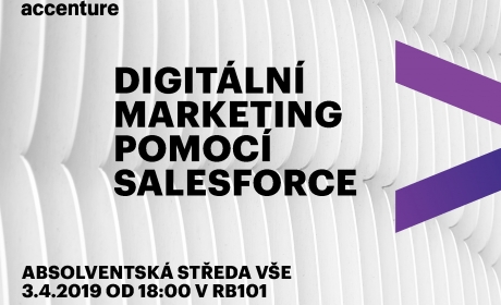 Absolventská středa: Digitální marketing pomocí Salesforce (3.4.)