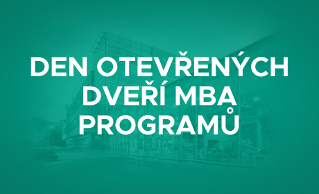 Den otevřených dveří MBA programů – 21. března