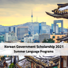 Nabídka stipendijních míst na letních jazykových kurzech v Koreji v roce 2021