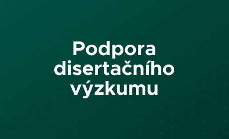 Podpůrný program „Podpora disertačního výzkumu“