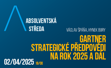 Absolventská středa: Gartner Strategické předpovědi na rok 2025 a dál – 2. dubna