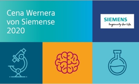 Cena Wernera von Siemense – uzávěrka přihlášek 30. 11. 2020
