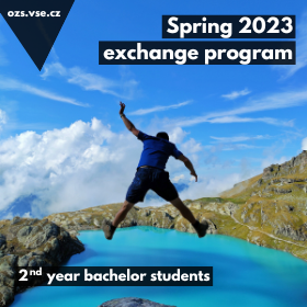 Přihlášky na semestrální výměnné pobyty v zahraničí v LS 2023 pro výjezdy ve 2. ročníku Bc. studia