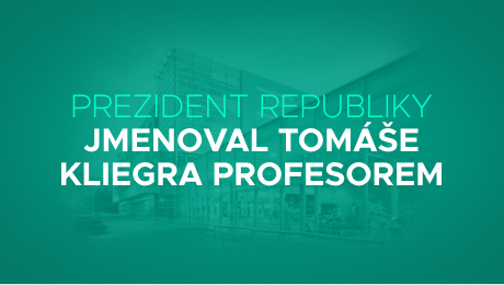 Tomáš Kliegr byl jmenován profesorem