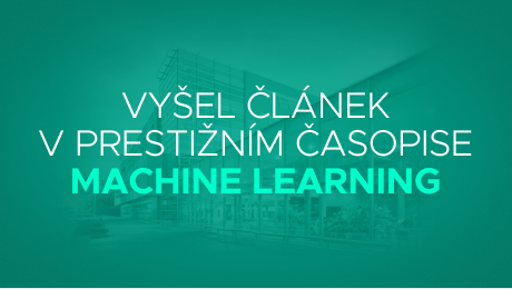 Studenti FIS pod vedením Tomáše Kliegra uspěli v časopise Machine Learning
