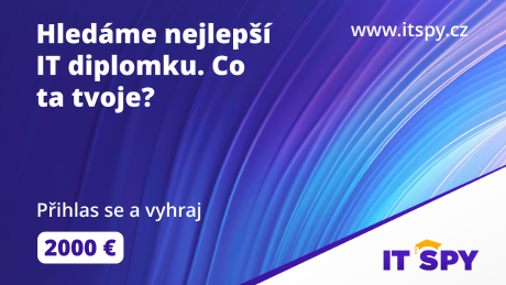 Hledá se nejlepší IT diplomka! Startuje IT&nbsp;SPY&nbsp;2026